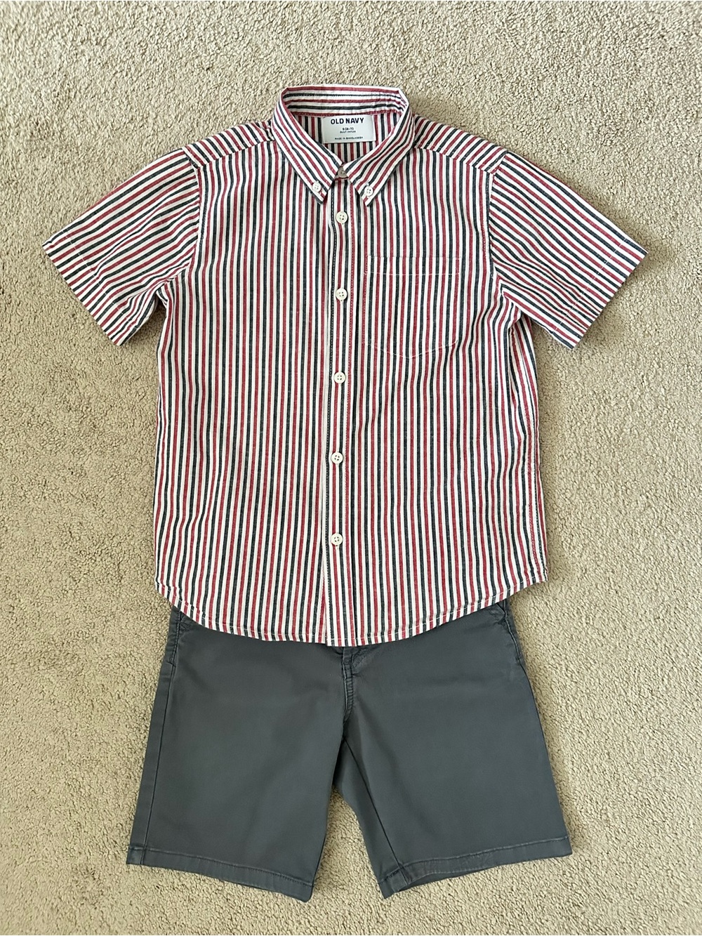 Kids Boys Matching Casual Summer Outfit Size Small 6-7